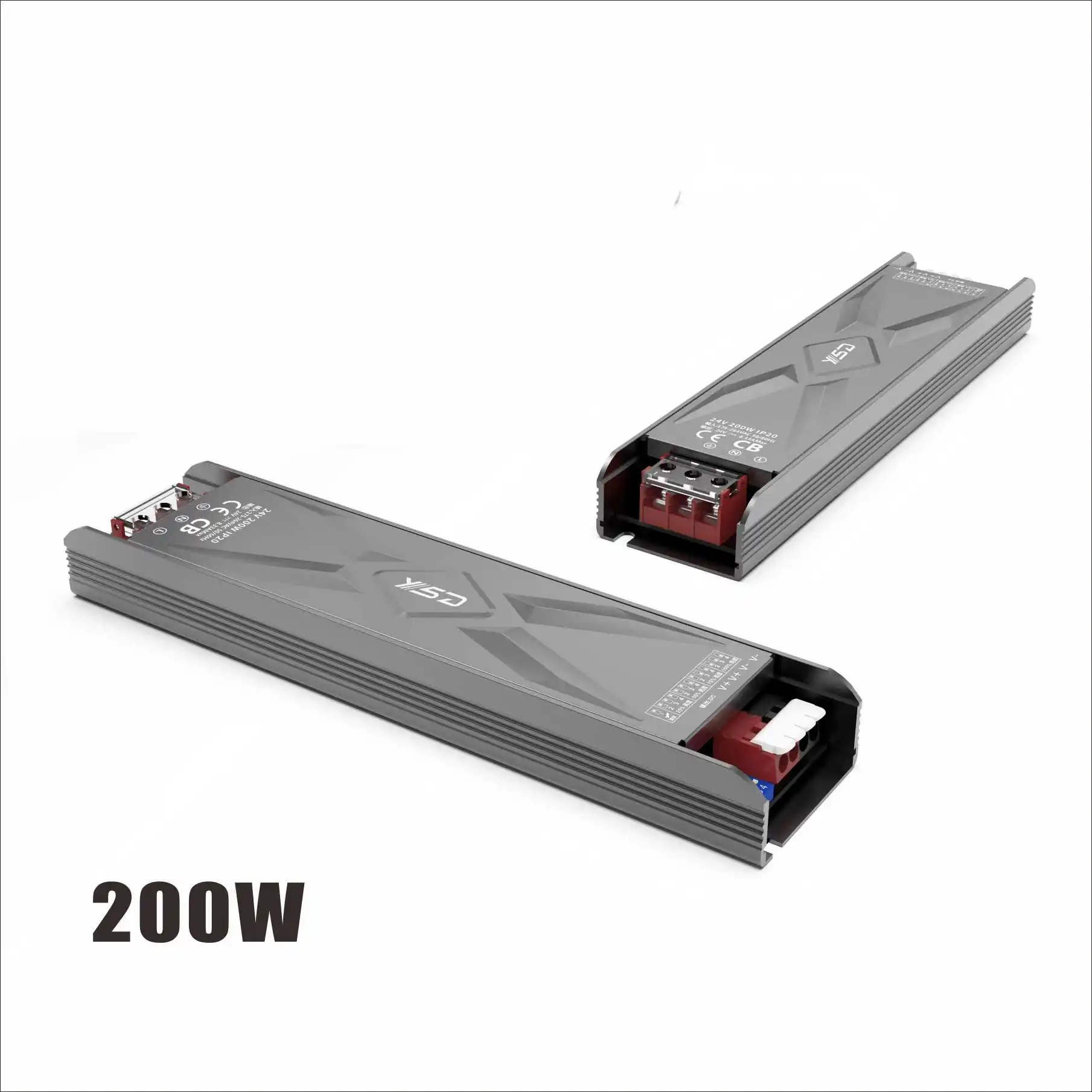 New arrived Switching Power Supply IP20 60W 75W 100W 120W 150W 200W 250W 360W ac to dc 12V 24V LED Driver Power Supply