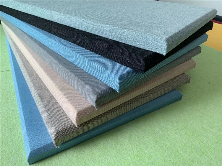 Fabric wrapped acoustic panel cinema wall panel