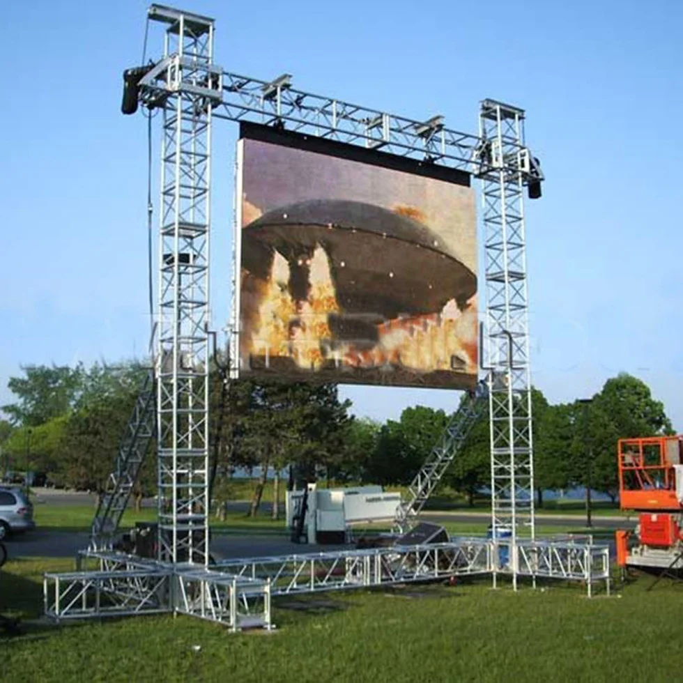 
LED Screen Aluminum Truss Display Stand Truss 
