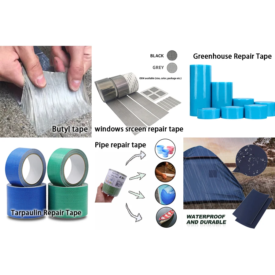Multifunctional Transparent Strong Self-Adhesive Pipe Wrapping Awning Leakage Waterproof Sealing Roof Leak Repair Tape