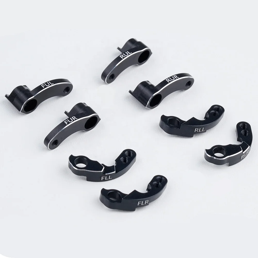 CNC Shock Mount Lift Kit for 1/18 RC Crawler Car T raxxas TRX4M Upgrades