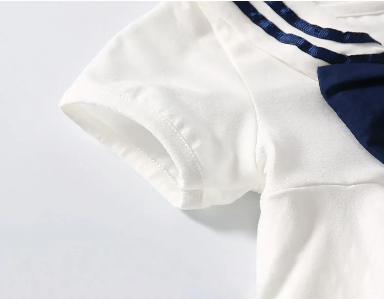 Baby Summer Thin Clothes Newborn Girl Onesies Covered Skirt Summer Harness Super Cute College Style baby rompers 3-6 month