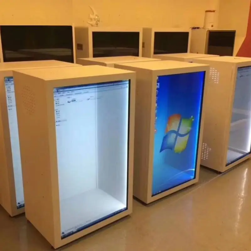 49/55/65/75/86 дюймов 3D LCD рекламный прозрачный ЖК-дисплей с