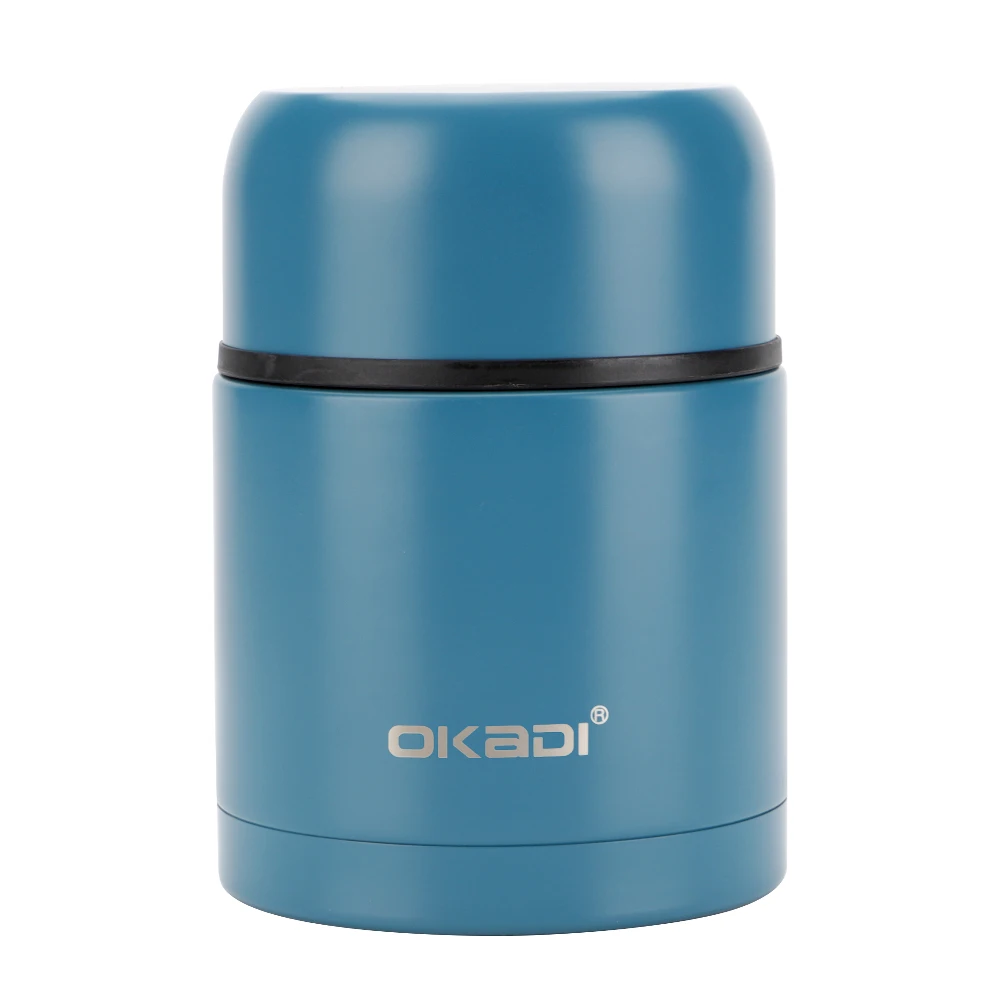 500ML Portable Stainless Steel Lunch Box Office & Outdoor Vacuum Flask for Back to School Food & Soup Containers Thermocup