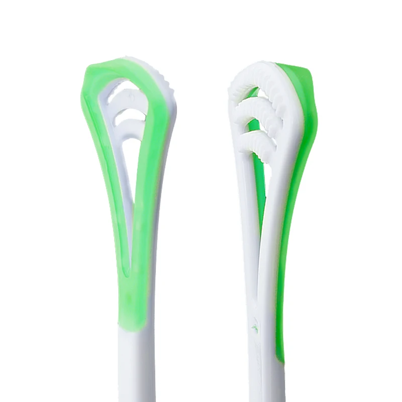 Amazon hot sales custom plastic tongue scraper set tongue cleaner