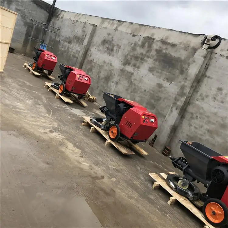 Машина для распыления цементного раствора, Высокоэффективная однофазная 220 В для небольших строительных работ