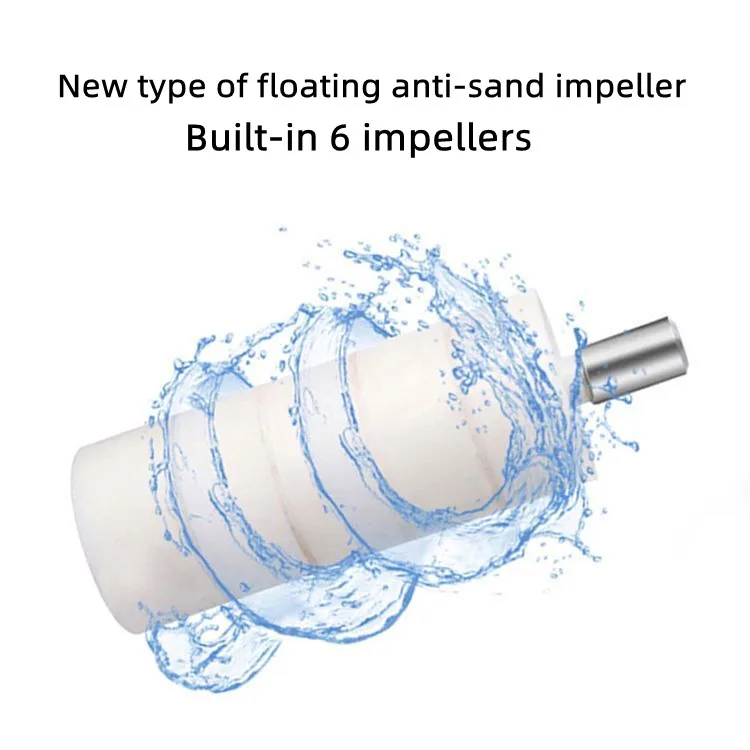 Built-in mppt DC 48V750W Deep Well Solar Pump Submersible System Irrigation Solar Water Pump Well Pump