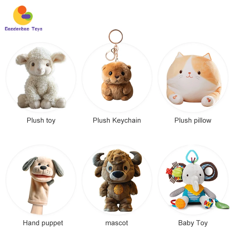 Toddler Kids Soft Animals Custom maker Plush Stuffed Animals Toys