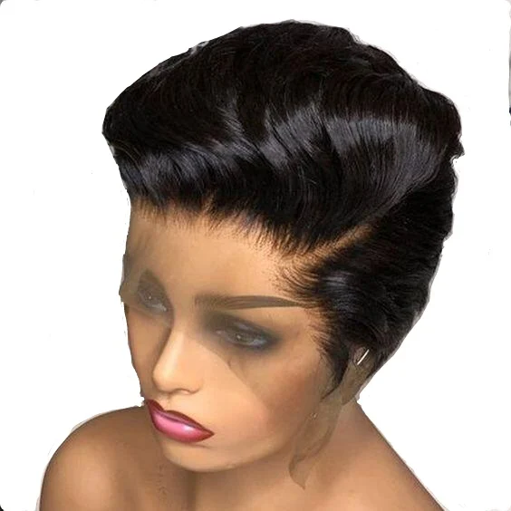 Оптовая продажа, недорогие прямые волосы челюсти 13x4, фронтальные перуанские человеческие волосы Remy, парики для черных женщин