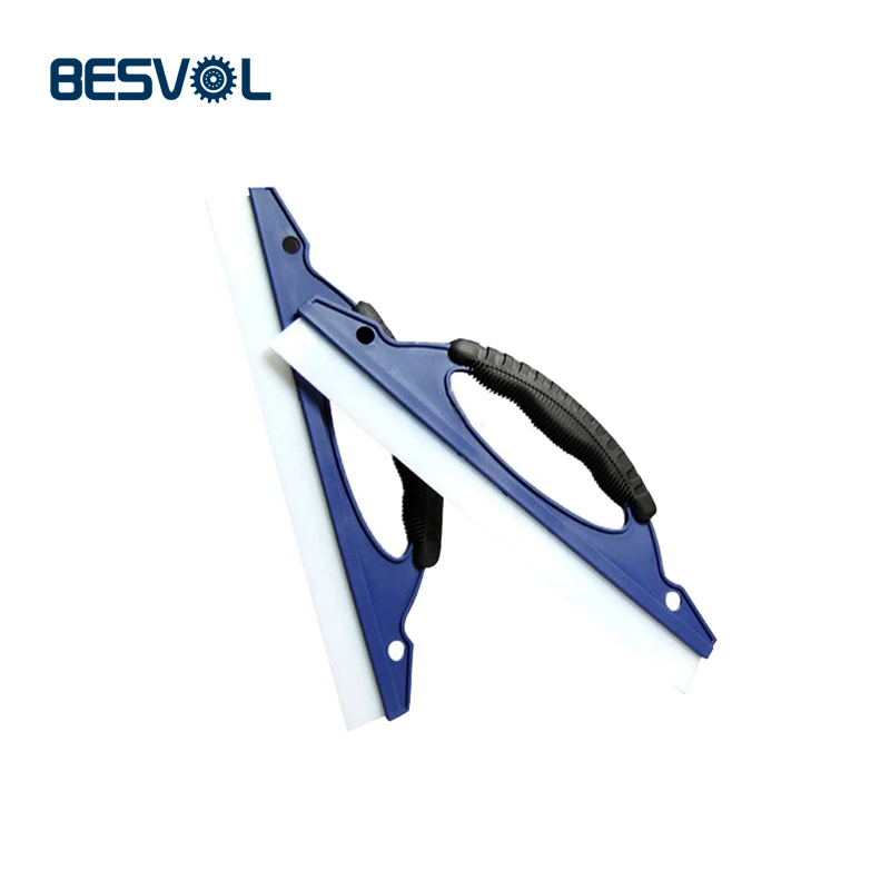 QJ-G-S-031 Auto silicone squeegee water blade scraper  car glass cleaning window wiper