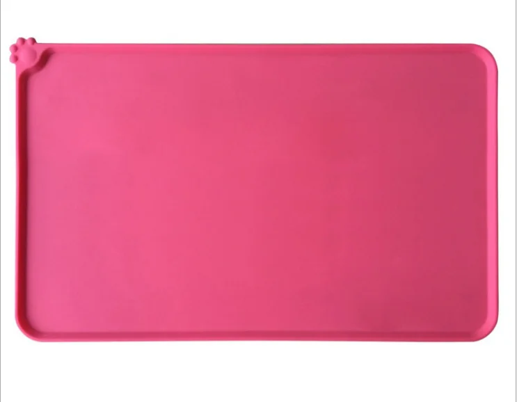 Silicone Waterproof Pet Dog Cat Food Feeding Mats Animals Favourite Pet Bowl Mat