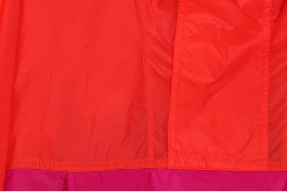 MENS PULLOVER ANORAK WINDBREAKER JACKET Wind and waterproof fabrics and breathable weather resistant materials