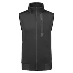 Новый Мужской умный жилет с подогревом для кемпинга, пешего туризма, катания на лыжах, рыбалки, зимний черный жилет с подогревом