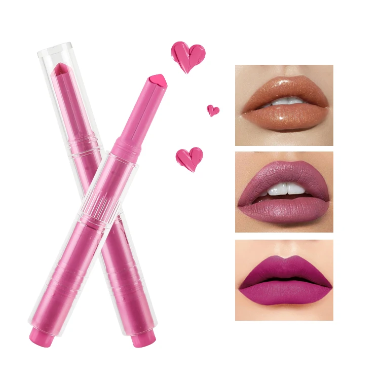 Mirror Lipstick Love Heart Jelly Lipstick Makeup Stick Moisturizing Lip Gloss Beauty Korean Cosmetics lip glow balm