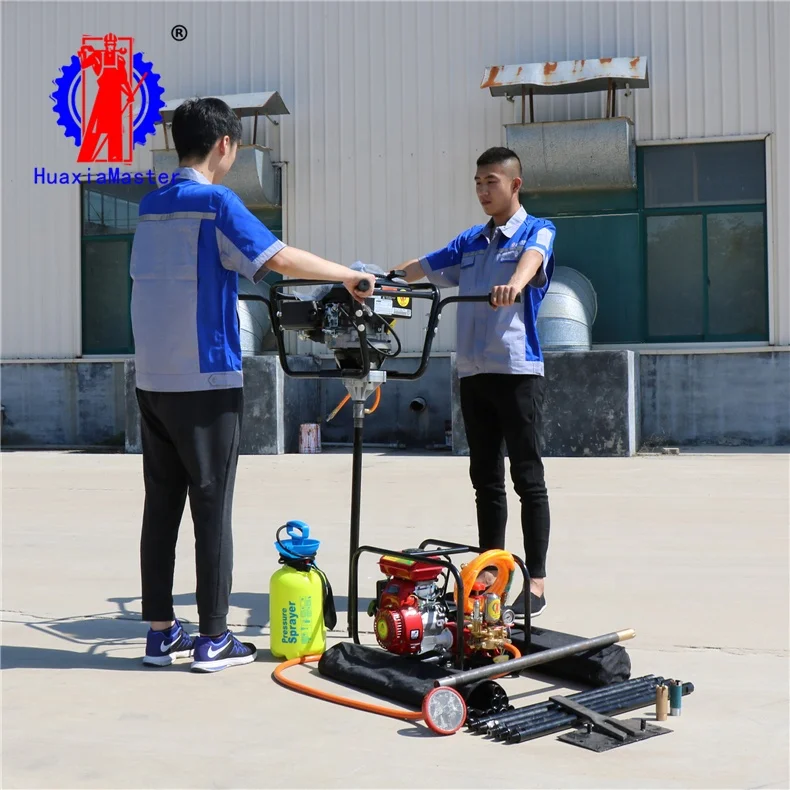 HuaxiaMaster  BXZ-2 backpack core drilling rig /  portable geological sampling drill on sale