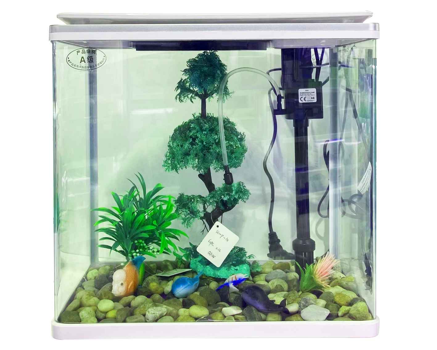 2023Wholesale Fancy Mini Portable betta Fish Tank Aquarium