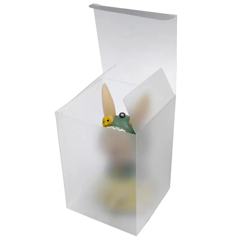 Hot Selling Custom Blank Frosted Packaging Box Transparent PVC Plastic Box