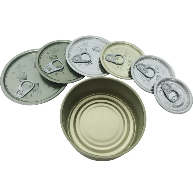 wholesale 211# 300# 401# 65.3mm 73mm 99mm Tin TFS open end easi tin cover TFS lid