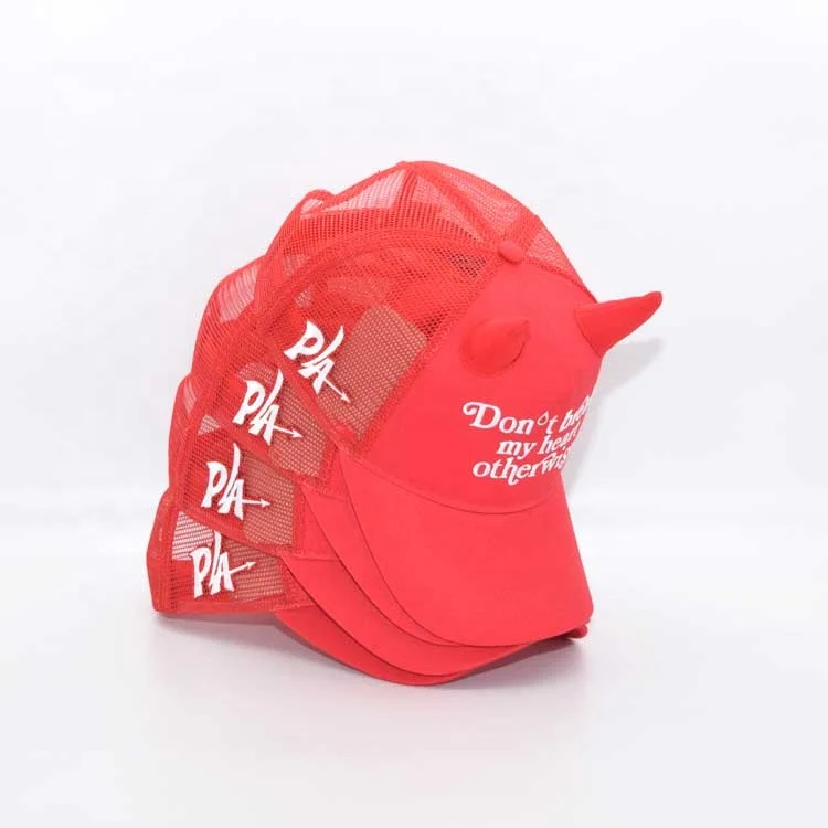 New claw decorative truck cap fashion design truck cap customization original demon truck cap