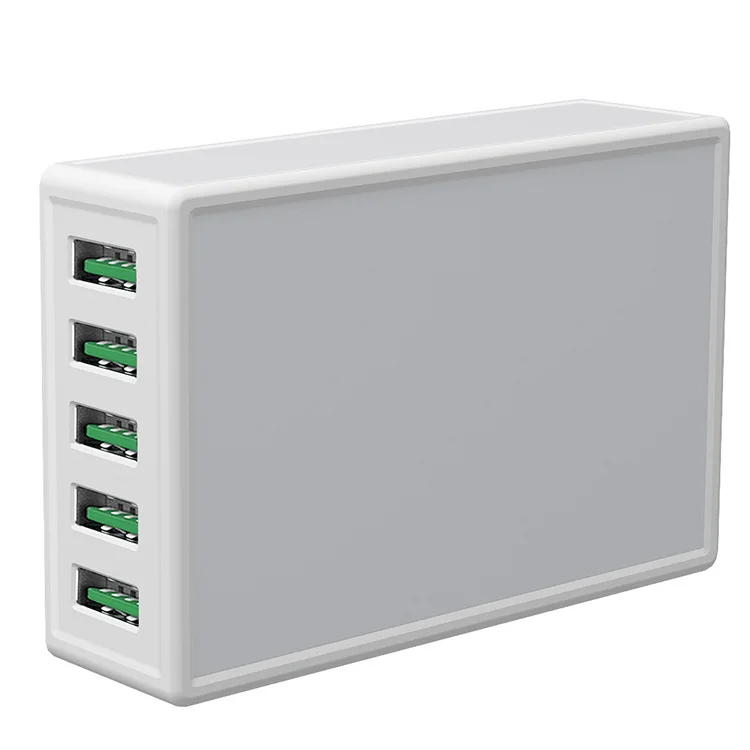 Зарядное устройство с 5 USB-портами, 50 Вт, 5 В, 2,4 А, 9 В, 2 А, 12 В, 1,5 А