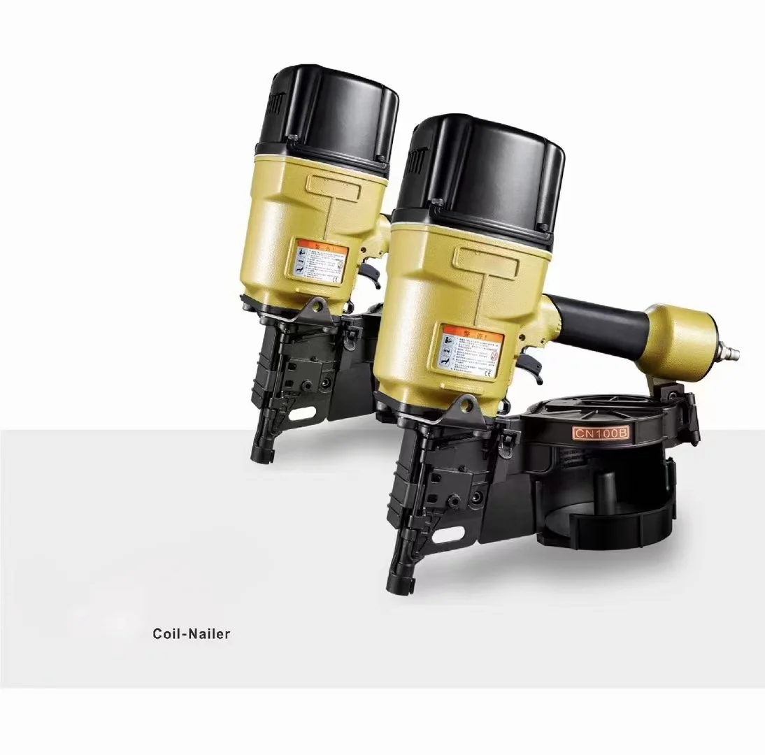 Nailer CN55 Pneumatic Wooden Pallets Coil Nail Gun