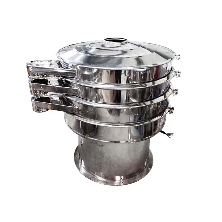 Fine Flour Sieving Machine Superfine Powder Ultrasonic Round Vibrating Screen Price