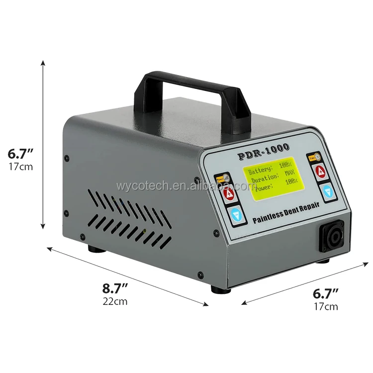 220V 50Hz Dent Remover Free-Painting Dent Repair Tool Induction Heater Iron Car Body Dent Repairing Tool (US standard 110V)