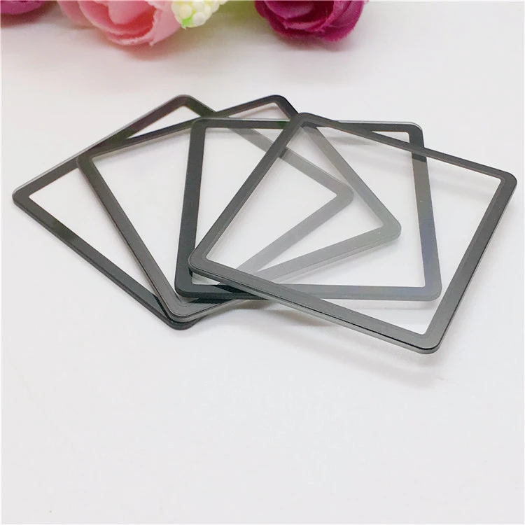 New Arrival Full Cover Curved Edge Smart Watch Screen Computer Monitor Protect Silk Screen Printing Tempered Glass Panel