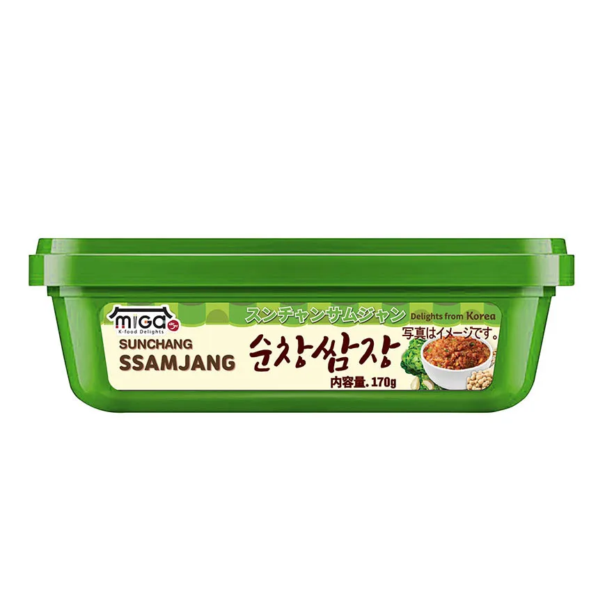 Korean High Quality Wholesale Bulk Price Rice Topping Salted Classic Seasoning Ssamjang Soya Soybean Sauce Bean Paste