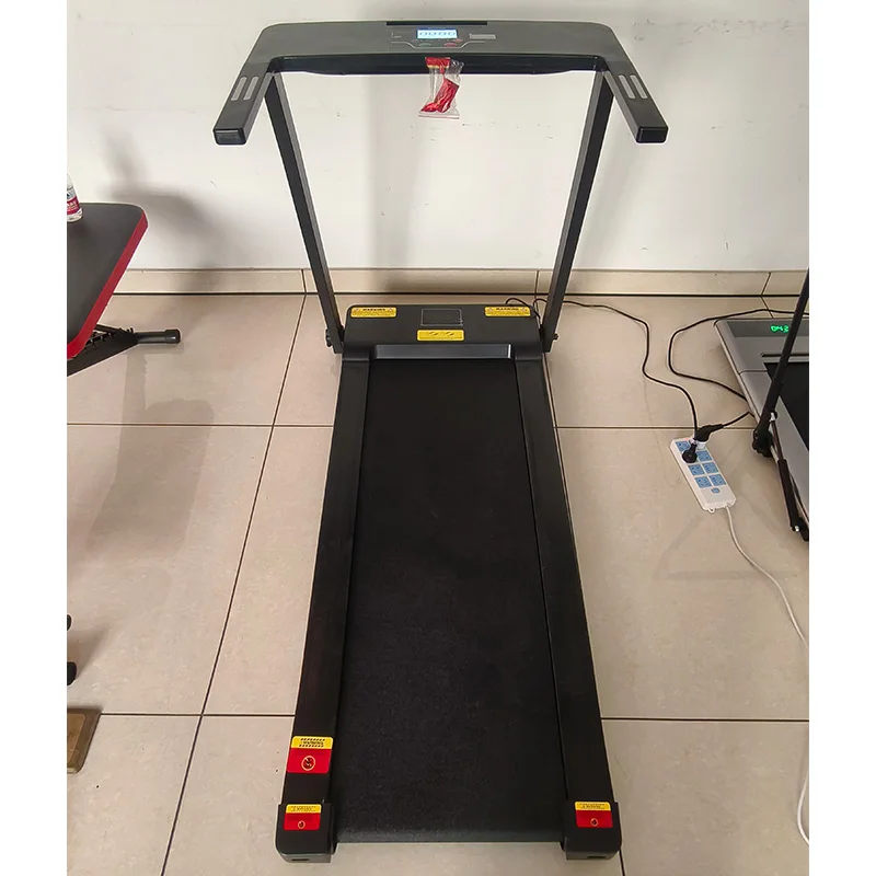 ZOSHINE  new LCD screen treadmill with table motorized treadmill flat exercise treadmill familu usage