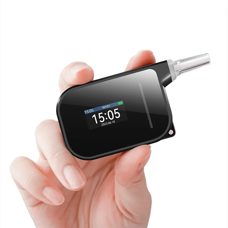 smallest alcohole breath tester alcohol tester buy breathalyzer keychain easy to carry for personal/gift/compan