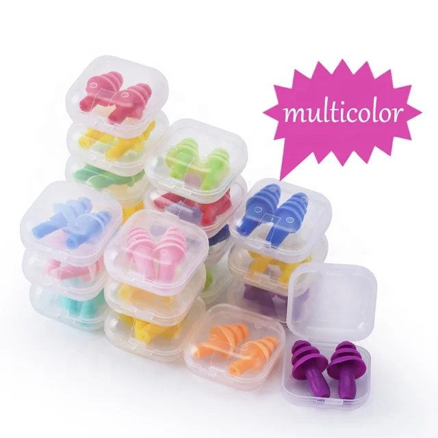 Hot Selling Custom Ear Plugs Silicone Corded Earplugs