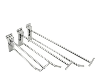 Huifeng  Supermarket Shelf Accessories Hook Square Pit Plate Hole Plate Mesh Shelf Single Branch Double Pole Hook