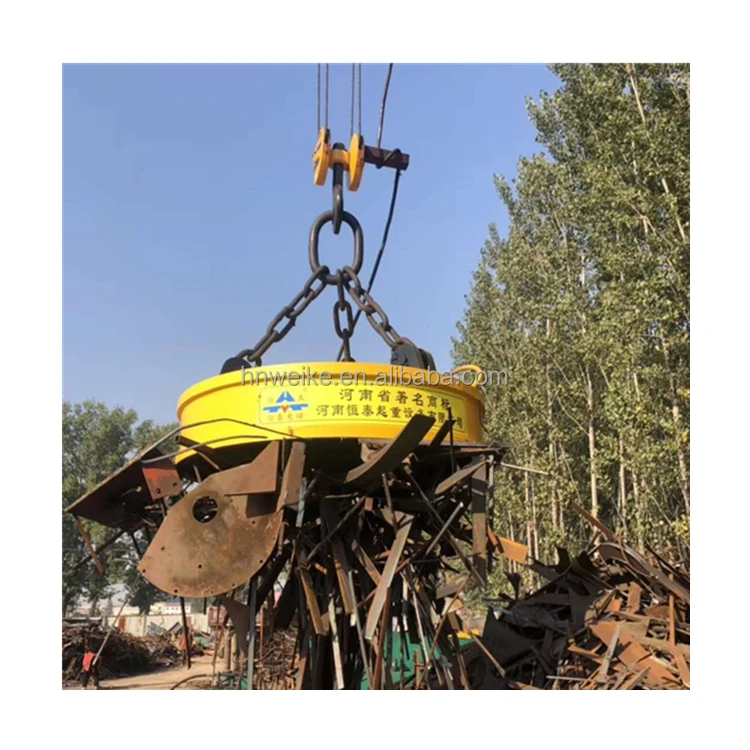 Metal scraps Electromagnet lift magnetic lifter material handling latest price