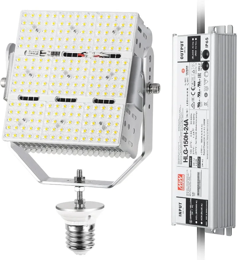 DLC ETL 150W LED Shoebox Retrofit Kit 5000K 21000LM Outdoor Street Light 100-277V Input 5000K Color Temperature