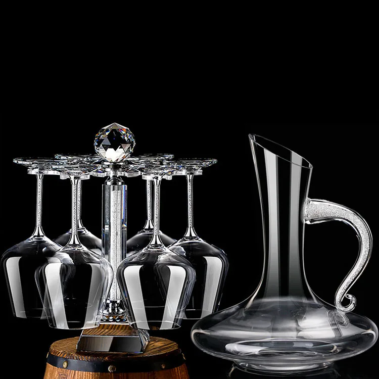 Creative Wine Glass Wine Gift Box Packaging Handmade Home Bar Drinkware Wine Glass Goblet Set