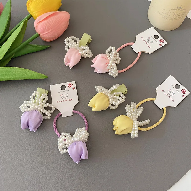 Заколка для волос с жемчугом