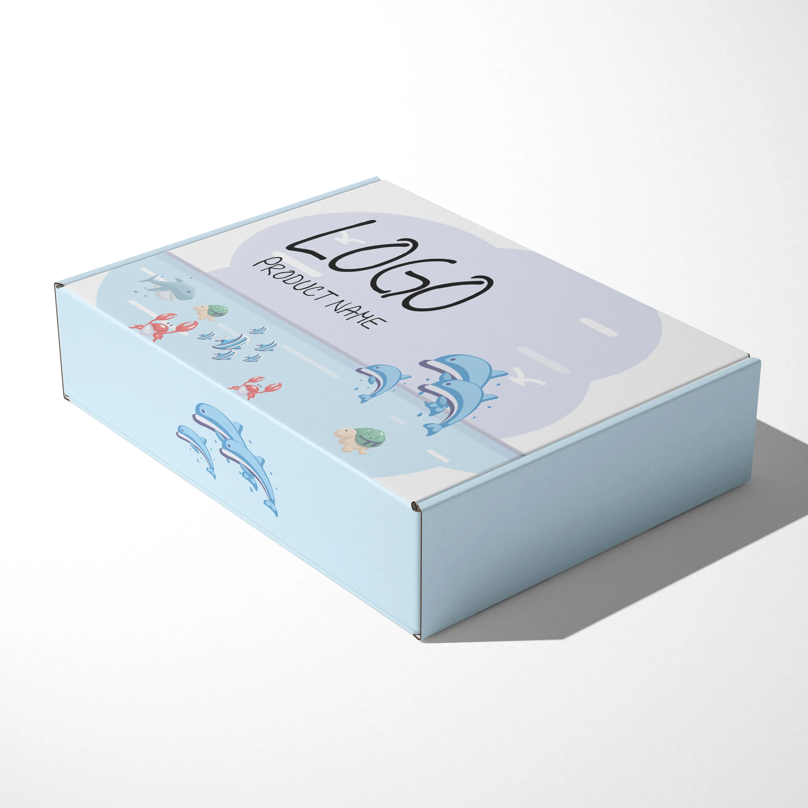 Baby Products Paper Packaging Box Customization Infant Clothes Socks Shoes Towels Blankets Toys Gift Box Free design