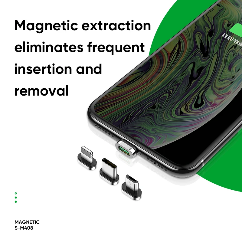 JOYROOM мобильный телефон мульти зарядное устройство android Магнитный usb кабель 3 в