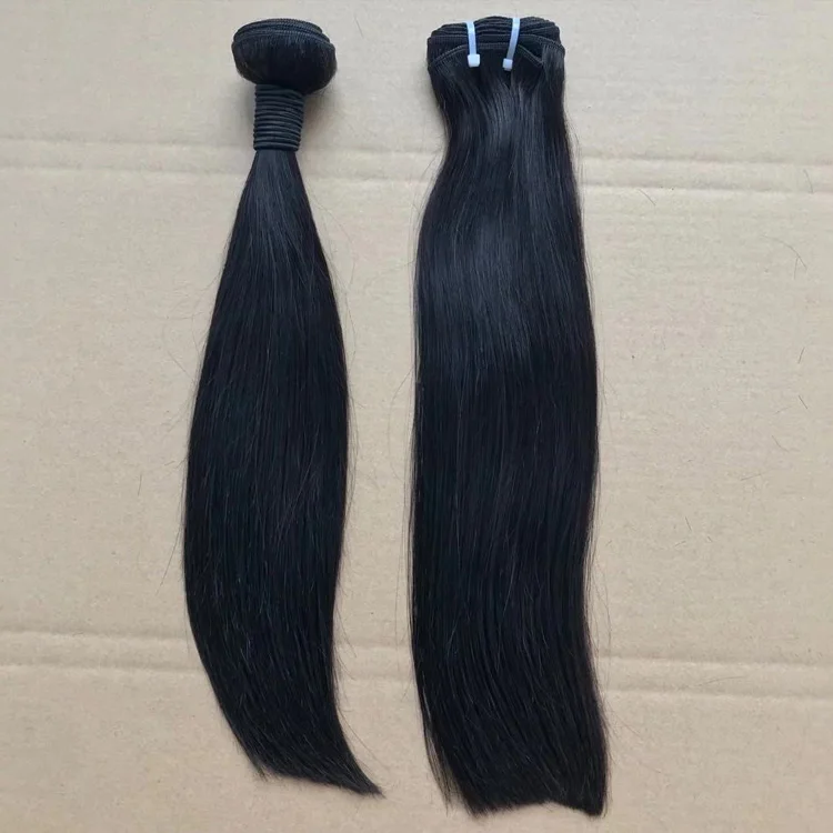 Wholesale 30 Inches Real Super Double Drawn Hair, Bone Straight Double Drawn Hair Super Silky With Closure