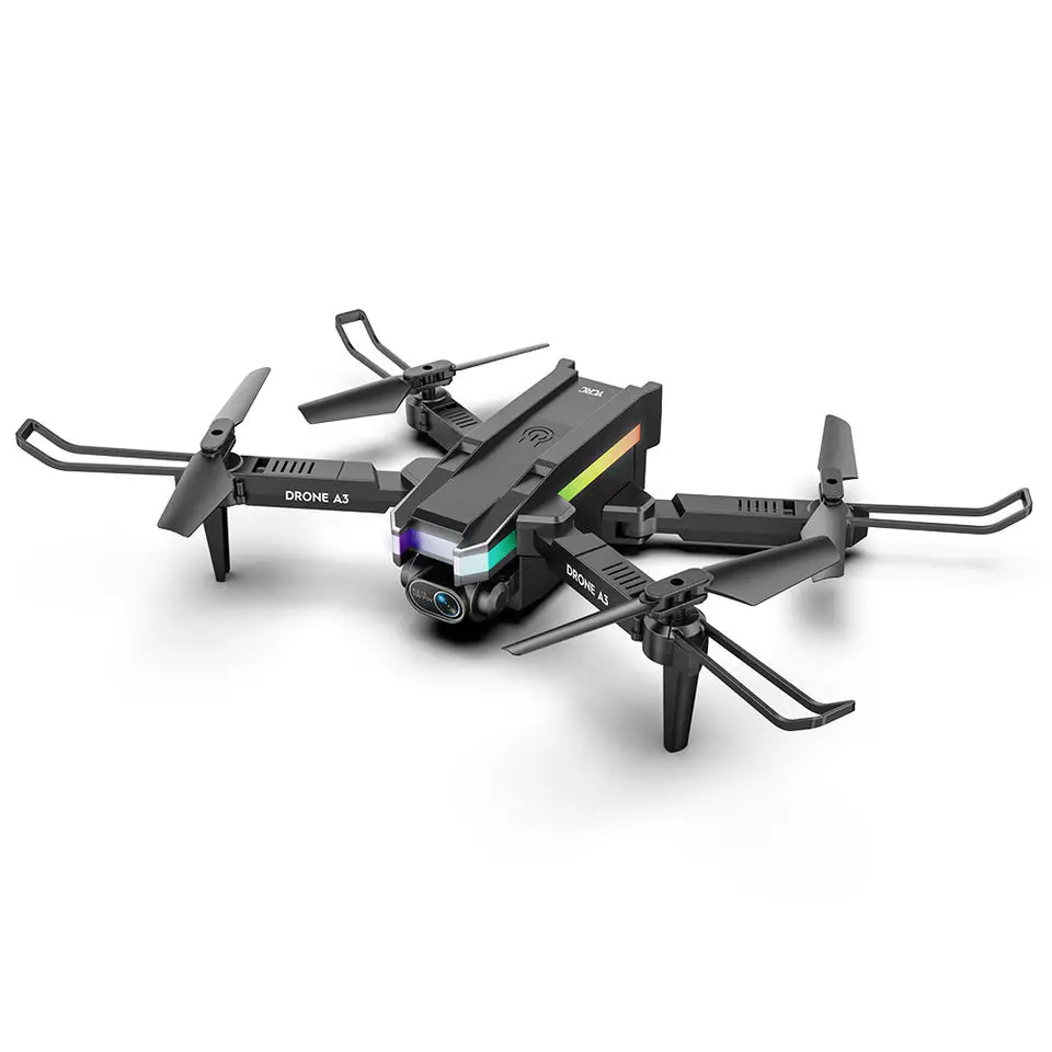 A3 Dropshipping 360 Degree 4k High-definition Rotating Remote Control Folding Drones Outdoor Aerial Photography Shooting UAV