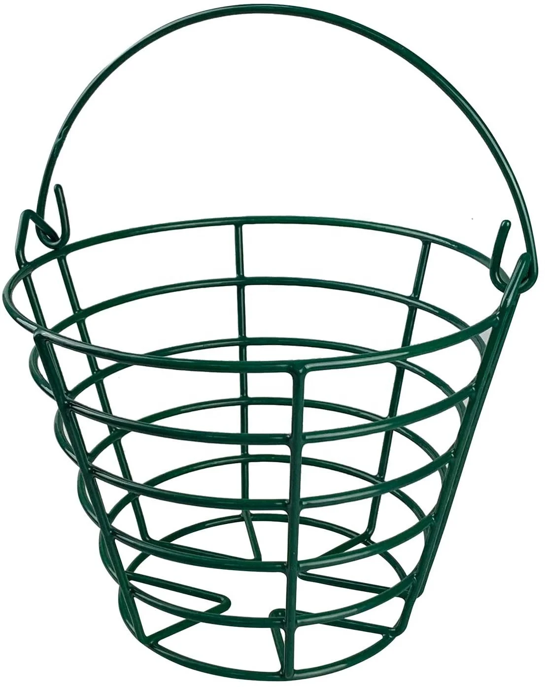 Golf Ball Basket with Handle for Driving Range, Holds 100 Balls