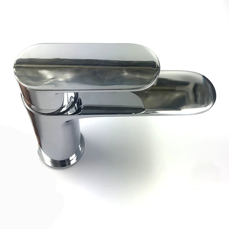 Современный Однорычажный смеситель для раковины с латунным корпусом и ручкой из цинкового