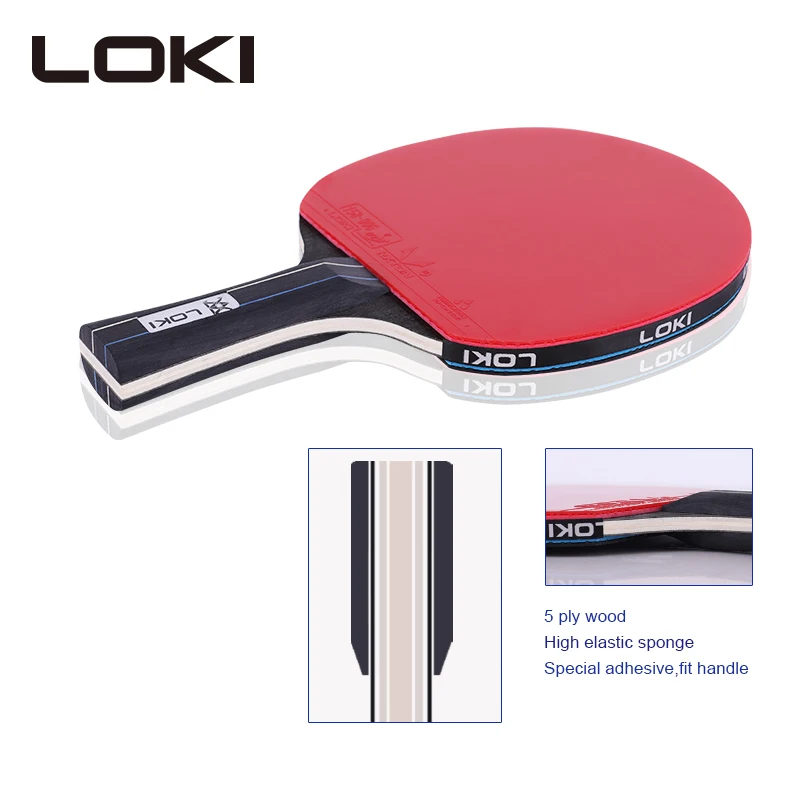 Loki Wholesale Cheap High Quality Table Tennis Racket Table Tennis Set