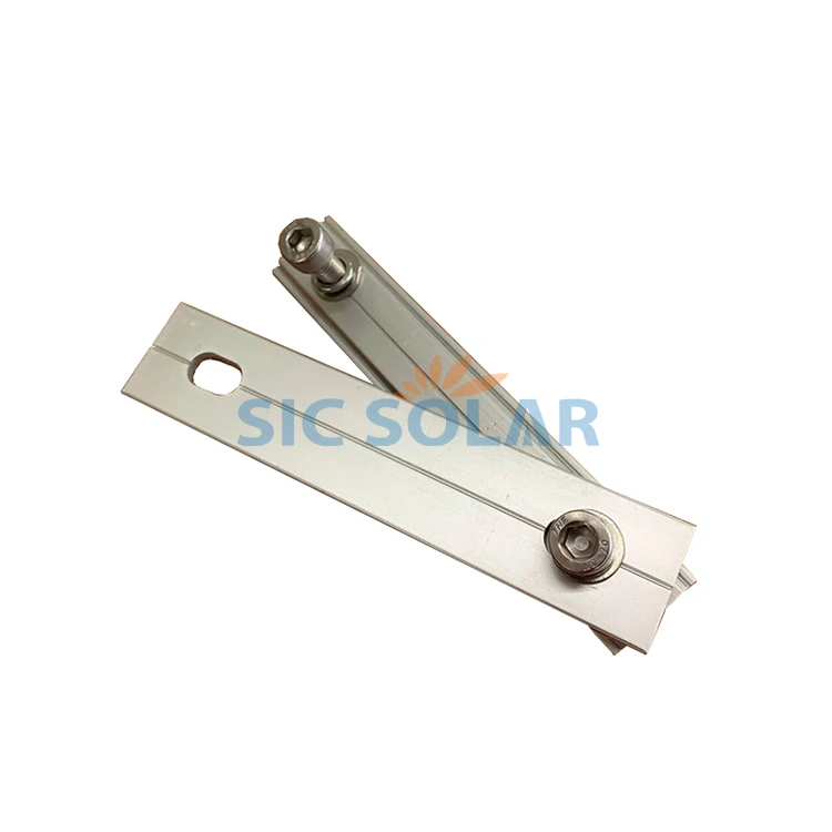 Solar Panel Mounting Aluminum Rail Connector Rail Splice Kits