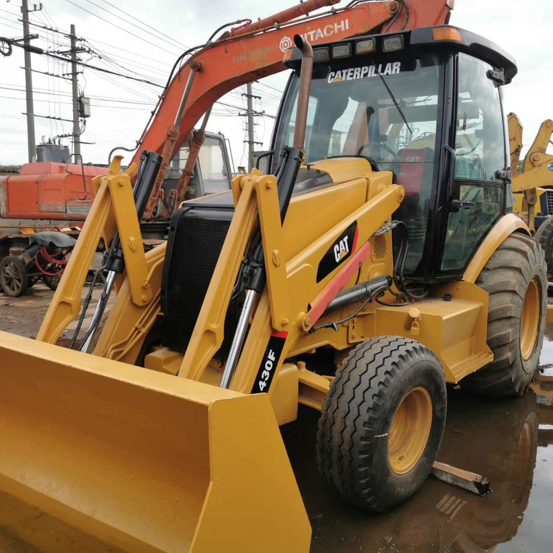 Б/у экскаватор-погрузчик CAT 430 F cat430f cat430 на