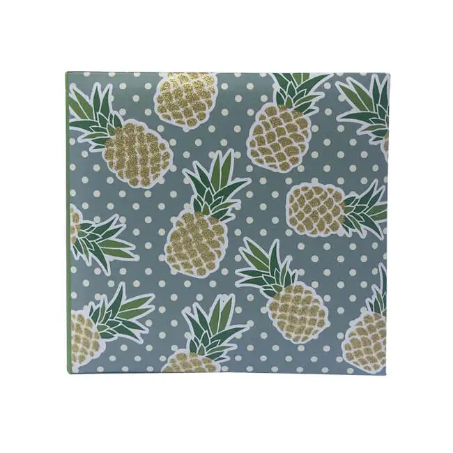 Brag book  ALBUM  Glitter Pineapple 72  photos 10x15cm