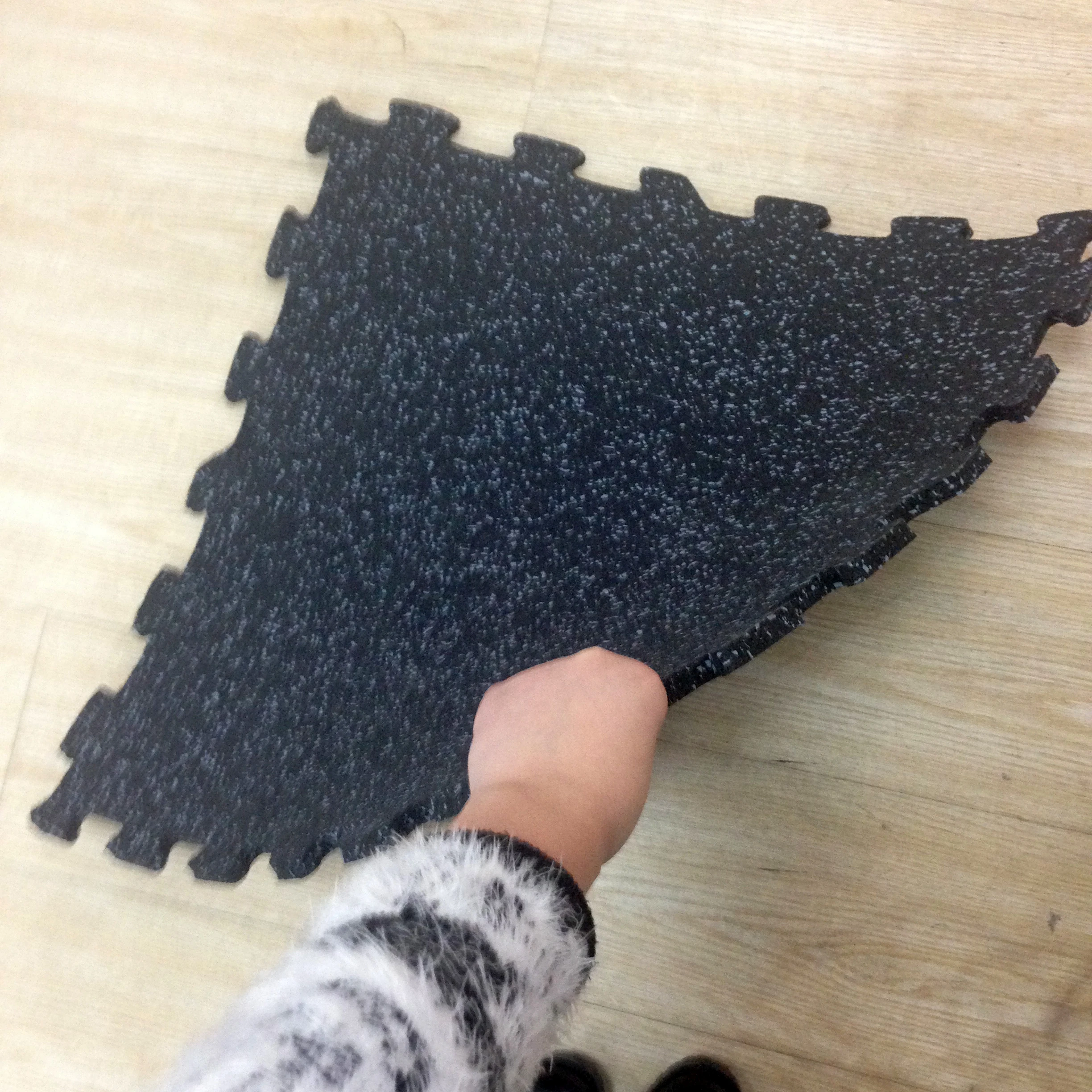 Good performance flooring accessories sound absorption rubber flooring mats underlay