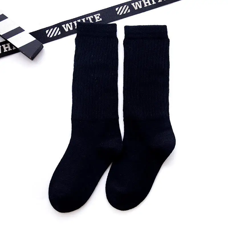 High Quality Casual Teen Girls Socks Fashionable Color Rainbow Slouch Cotton Socks for Kids