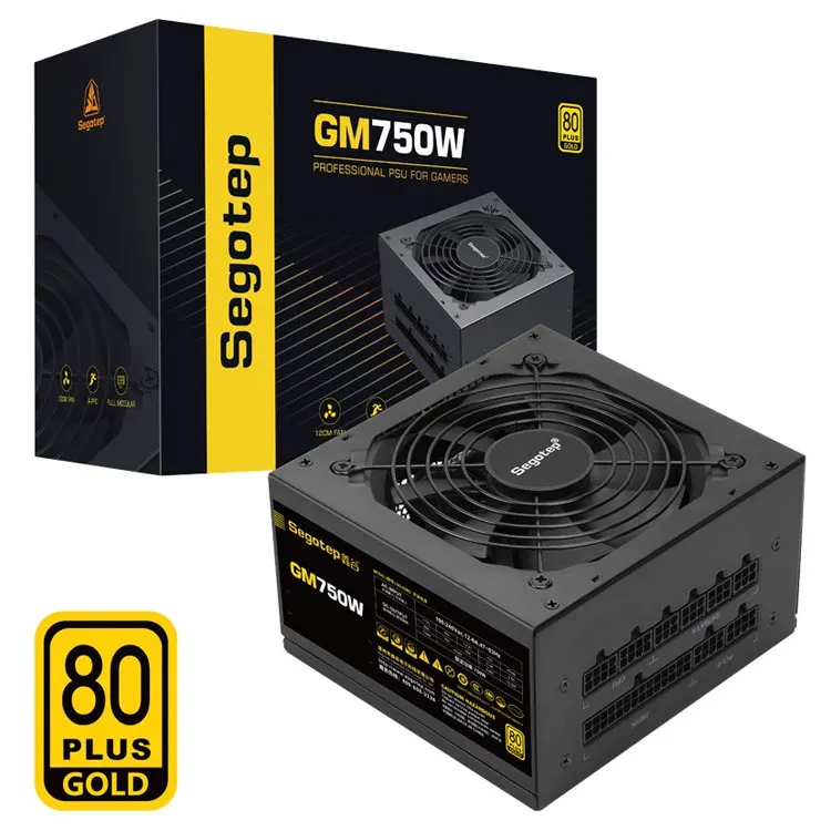 Высококачественный блок питания Gm750w Oem для настольного ПК Atx 100-240 в игровой 750